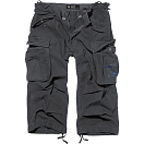 Купить Brandit 2003-2-XXL Брюки Industry Vintage Серый  Black 2XL 7ft.ru в интернет магазине Семь Футов