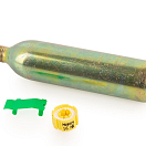 Сменный картридж CO₂ / 45 г / резьба / датчик Halkey Roberts