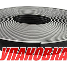 Покрытие палубное 50ммx5мм, черный, белая полоса, Marine Rocket (упаковка из 4 шт.) MR0001-BW_pkg_4