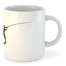 Купить Kruskis 42611S261 Fish Shadow Кружка 325ml Белая  White 325 ml (11 oz)  7ft.ru в интернет магазине Семь Футов