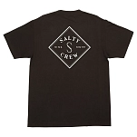 Salty crew 316104-BLK-S Футболка с коротким рукавом Tippet Черный Black S