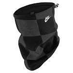 Nike N1008235075OS Шарф-хомут Reversible club Fleece Черный BlaSilBla