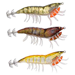Savage gear 50714 3D Hybrid Shrimp EGI Кальмар 92 Mm 21g Многоцветный 10-Burnt Orange 21 g 