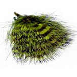 Baetis BBMCB Barred Marabou Перо Многоцветный  Chartreuse / Black