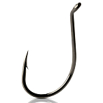 Mustad 92553NP-BN-5/0-U05-UNIT Ultrapoint Beak Колючий Одноглазый Крючок Черный Black Nickel 5/0