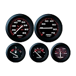 Sierra 11-68357P Манометр давления воды Amega 40Psi Бесцветный Black 50.8 mm