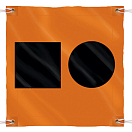 Купить Seachoice 50-78341 Флаг бедствия Оранжевый  Orange / Black 0.9 m  7ft.ru в интернет магазине Семь Футов