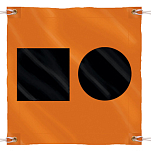 Seachoice 50-78341 Флаг бедствия Оранжевый  Orange / Black 0.9 m 