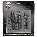 Купить Berkley 1550776 Fusion19 Большой комплект тройного крючка 30 единицы Серебристый Silver 7ft.ru в интернет магазине Семь Футов