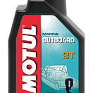 Масло моторное Motul Outboard 2T, минеральное 1 л 112750