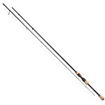 Mikado WAA757-208-1 Black Crystal Medium Спиннинговая Удочка 1 Раздел Черный Black 2.08 m 
