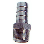 Goldenship GS30233 Нержавеющая сталь 2´´ Переходник для шланга с наружной резьбой Серебристый Grey 50 mm