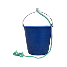 Купить Ведро из синего пластика Plastimo 17576 31х28см 10л с тросом 7ft.ru в интернет магазине Семь Футов