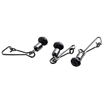 Matrix fishing GAC374 Solid Кольца Черный  Silver 10 