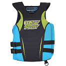 Купить Страховочный жилет нейлоновый зелёно-синий Jetpilot 15022 Matrix Race 50N S / M 89 - 99 см 77 кг 7ft.ru в интернет магазине Семь Футов