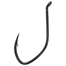 Купить Gamakatsu 149133-00100-00000-00 LS-4644 Крючки С Одним Глазком Черный Black 1/0  7ft.ru в интернет магазине Семь Футов