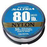 Daiwa 12957557 Saltiga Nylon 50 m Монофиламент Бесцветный Clear 0.570 mm 