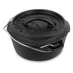 Petromax ft0.5-t Голландская печь с плоским основанием 0.5L Черный Black