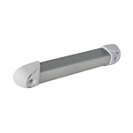 Светодиодный светильник Lumitec Mini Rail2 101241 10-30В 0,18-0,36А 4Вт 95лм 3000°К IP67 тёплый белый свет серебристый/белый корпус