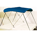 Купить Carver industries 500-403A04 Sunbrella/Outdura Акрил 73-78´´ Ткань за 54´´ Высокий 3 Луки Бимини Золотистый Pacific Blue 7ft.ru в интернет магазине Семь Футов