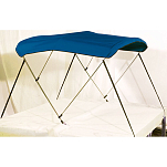 Carver industries 500-403A04 Sunbrella/Outdura Акрил 73-78´´ Ткань за 54´´ Высокий 3 Луки Бимини Золотистый Pacific Blue