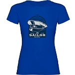 Kruskis 11502241xlc052 Футболка с коротким рукавом Sailor Royal Blue 30x25x2