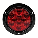 Купить Fultyme rv 590-1151 Круглый светодиодный светильник с монтажным фланцем Красный Red / Black 101.6 mm 7ft.ru в интернет магазине Семь Футов