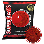 Superbaits 11013 Feeder 1kg Прикормка Красный  Red