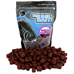 Pro elite baits C8434003 Atractor Банан И Клубника 800g Пеллеты Коричневый 14 / 20 mm 