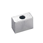 Enrico polipodio 2626751 Mega Цинковый кубический анод  Silver 27 x 13 x 20 mm 