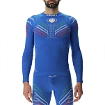 UYN U100387-T035-XS Базовый слой с длинным рукавом Natyon 3.0 Italy UW Turtle Neck Голубой Italy XS