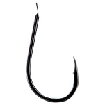Akami 014304 Chinu Зубчатый Крюк 100 единицы Черный Black 3 