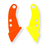 Блесна Herakles Sbam Vibe ARSBV18227 1,8гр 23мм крючок №10 цвет желтый/оранжевый