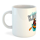 Купить Kruskis 42611C116 Lets Go Кружка 325ml Бесцветный  White 7ft.ru в интернет магазине Семь Футов