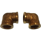 Купить Goldenship GS30161 Латунный женский/женский трубный локоть Золотистый Brass 1/2´´  7ft.ru в интернет магазине Семь Футов