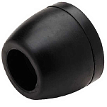 Seachoice 50-56380 Side Guide End Cap Черный  Black Rubber