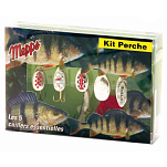 Mepps 790389 Kit Perche Серебристый  Silver