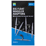 Preston innovations P0220115 Big Float Waggler Вертлюги Серебристый