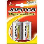 Jupiter 141048 Батарея R-14 Alaline x2 1.5V  Multicolor