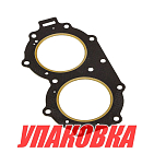 Прокладка под головку цилиндров Yamaha 25H-30A, Omax (упаковка из 2 шт.) 6891118100_OM_pkg_2
