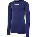 Hummel 225525-7026-04/16 Базовый слой с длинным рукавом Comfort 2.0 Marine 4-6 Years