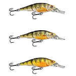 Live target YPJ98M106 Yellow Perch Floating Шарнирный гольян 98 mm 16g Золотистый Florescent / Matte