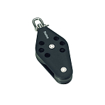 Barton marine 7802430 370kg 8 mm Одиночный поворотный шкив скрипки Серебристый Black 35 x 147 mm 