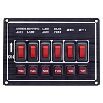 Plastimo 175534 Horizontal Панель переключателей Black