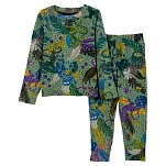 Burton 132141aez8rg-3t Набор базовых слоев Heavyweight Fleece Jungle Cats 30x22x4 3 Years