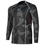 Klim 3504-000-160-330 Базовый слой с длинным рукавом Aggressor Cool 1.0 Черный Camo 2XL