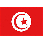 Adria bandiere 5252467 Флаг Туниса Красный  Multicolour 30 x 45 cm 