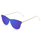 Купить Ocean sunglasses 23.2 поляризованные солнцезащитные очки Genova Space Flat Dark Revo Blue Metal Gold Temple/CAT3 7ft.ru в интернет магазине Семь Футов