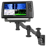 Крепление для эхолотов и картплоттеров RAM MOUNTS двойное шаровое, вертикальное  RAM-109V-1U