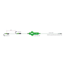 Купить Madcat 55998 Screaming Profi River Rig Worm & Squid Связанные Крючки Transparent S 7ft.ru в интернет магазине Семь Футов